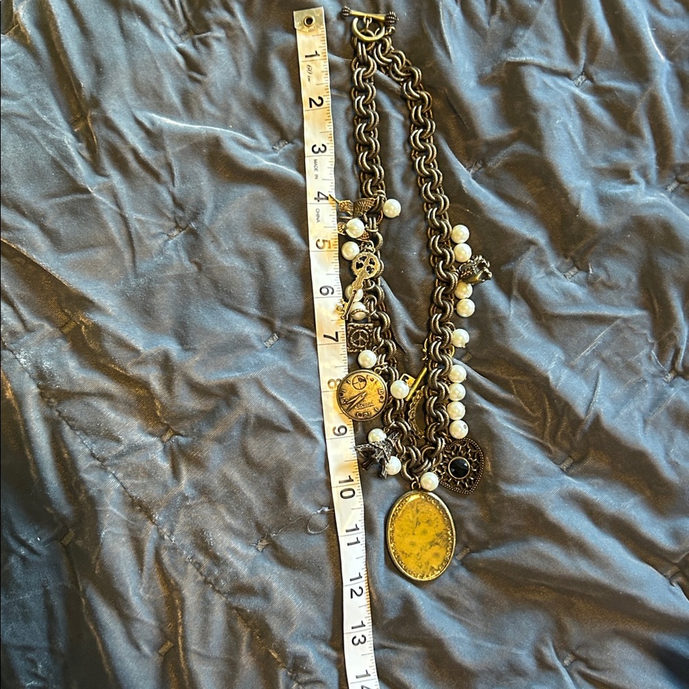 Paris Treasure Charm Necklace - Picture 2 of 2